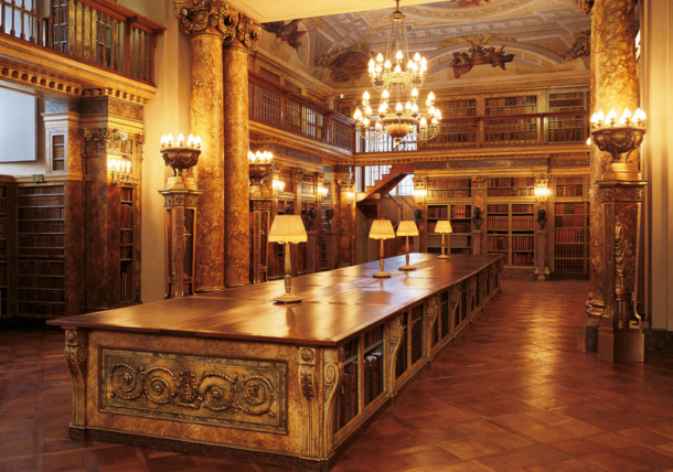    Liechtenstein Garden Palace - Princely Library / Liechtenstein Garden Palace